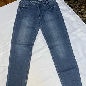 JUST USA - jeans - frayed hem - size 8